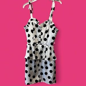 Vintage Polka Dot Dress